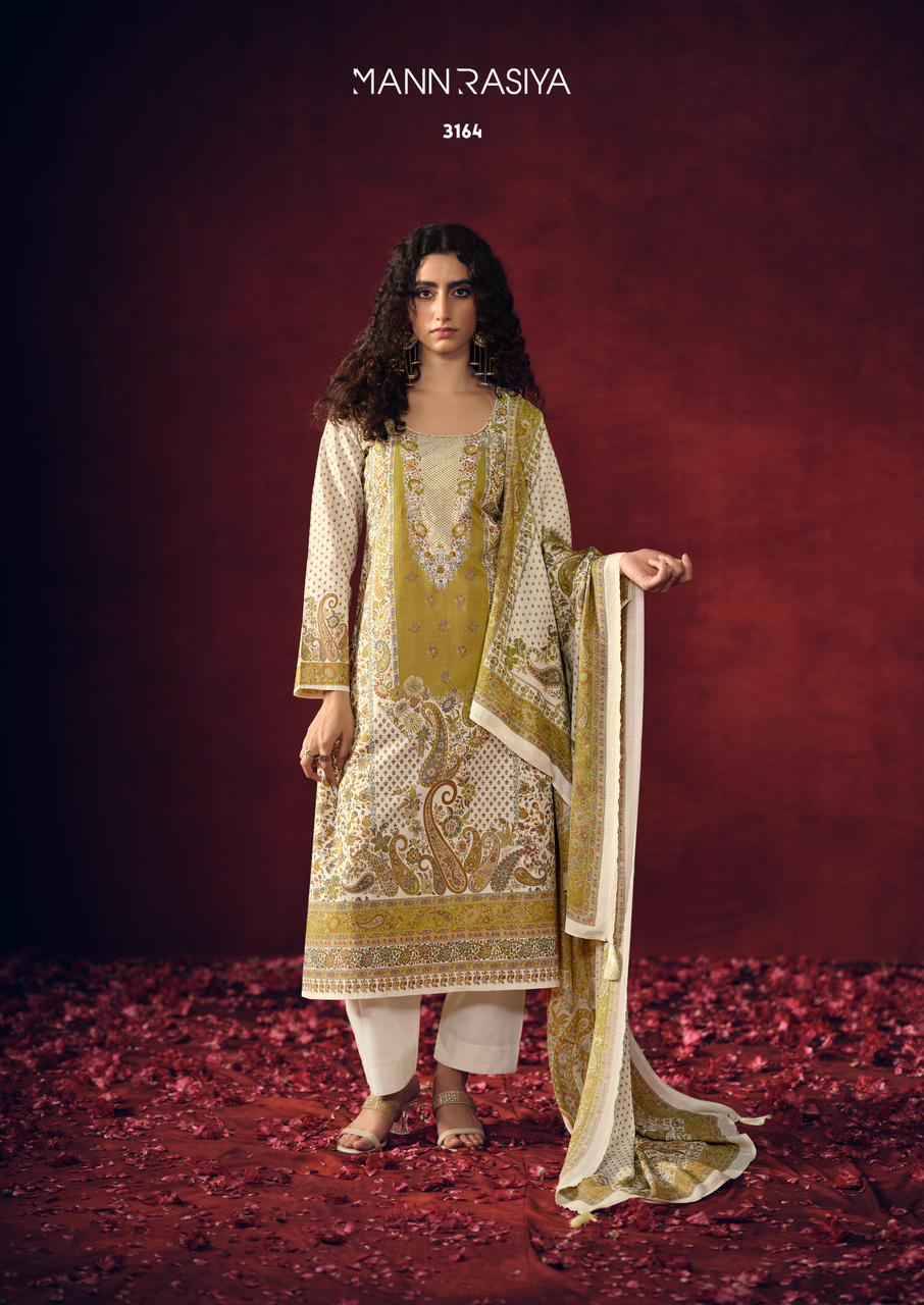 GUL BAAGH By MANNRASIYA 3165 To 3168 Series Beautiful Festive Suits Stylish Colorful Fancy Casual Wear & Ethnic Wear PURE CAMRIC COTTON Print Dresses At Wholesale Price